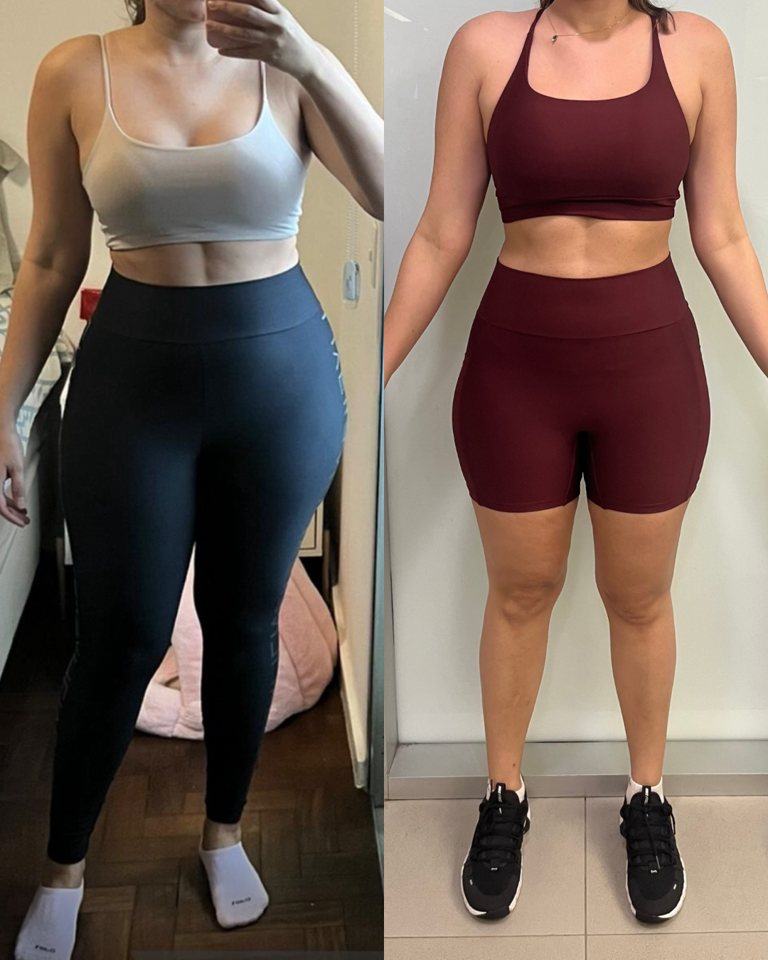 Antes e Depois da Cliente 2 - Transformação